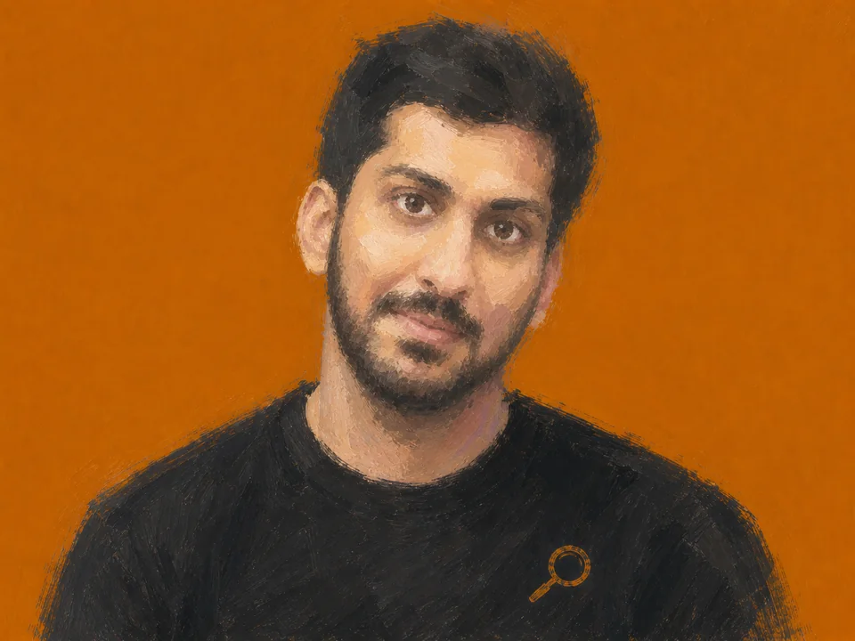 Portrait of Hamza Nawaz